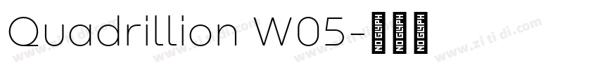 Quadrillion W05字体转换